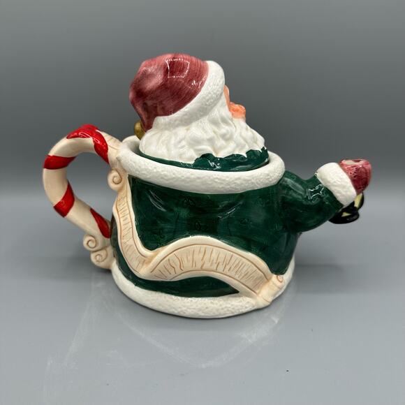 Vintage Santa Claus Tea Pot Christmas Decor - Picture 6 of 8